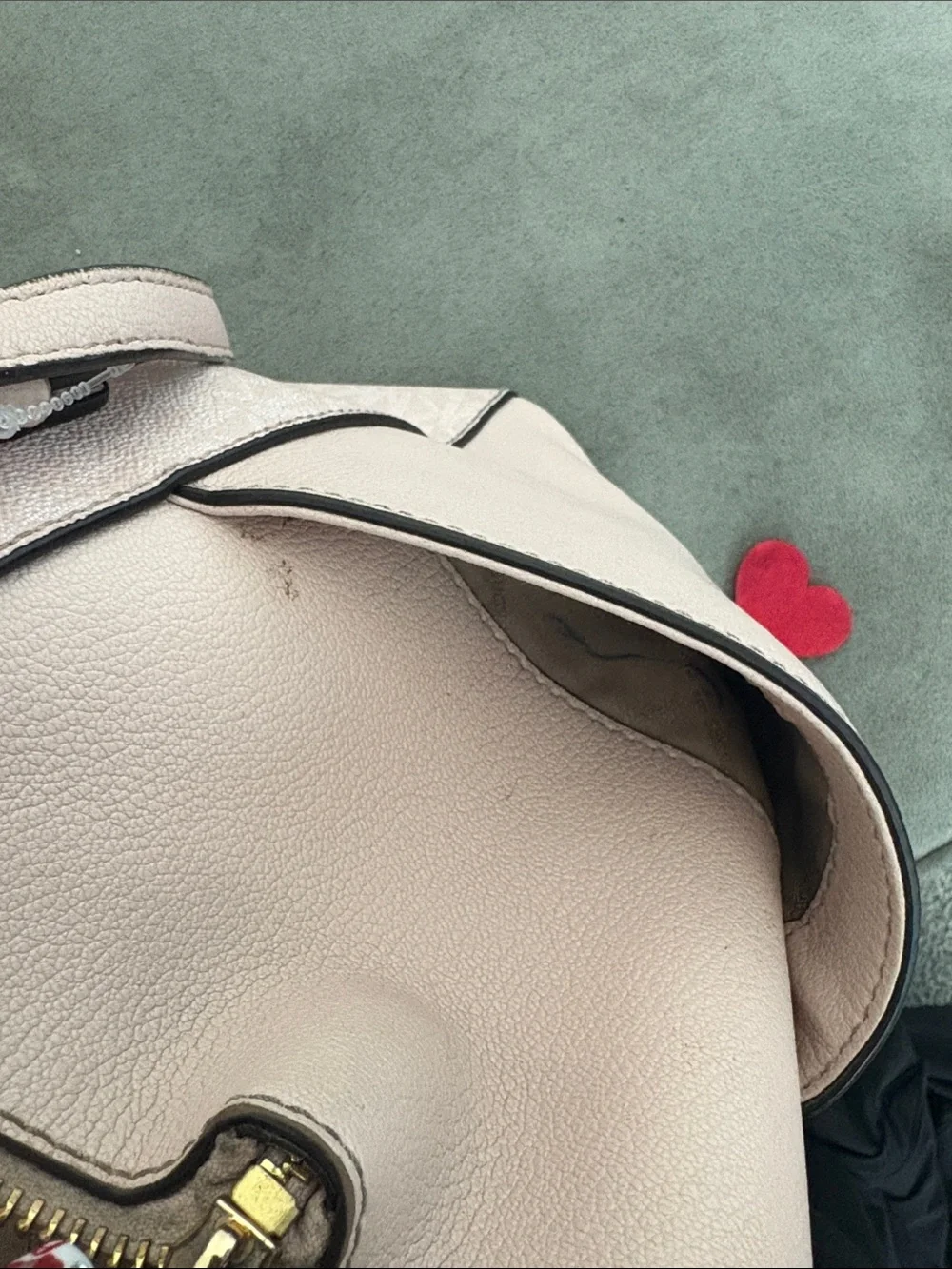 Michael Kors Pink Signature Tote with Gold Accents